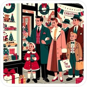 Mystery package of beautiful Christmas ornaments